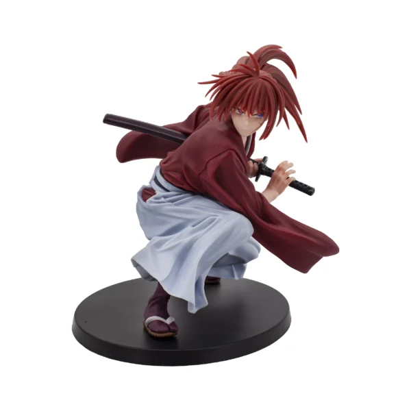 Figura Vibration Stars de Kenshin Himura de Rurouni Kenshin (12 cm), disponible en Minami Shop. Figura de anime detallada que captura la esencia del legendario samurái en una pose dinámica.