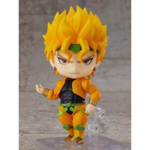 Figura Nendoroid de Dio Brando de JoJo's Bizarre Adventure en Minami Shop, 10 cm, con máscara de piedra, expresiones intercambiables y accesorios.