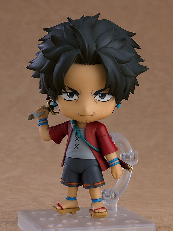 Figura Nendoroid de Mugen (10 cm) de Samurai Champloo, disponible en Minami Shop. Figura de anime con detalles precisos, accesorios intercambiables y una base articulada para poses dinámicas.