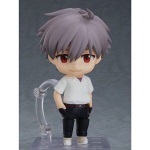 Figura Nendoroid de Kaworu Nagisa de Rebuild of Evangelion en Minami Shop, 10 cm. Perfecta para fanáticos del anime y coleccionistas.