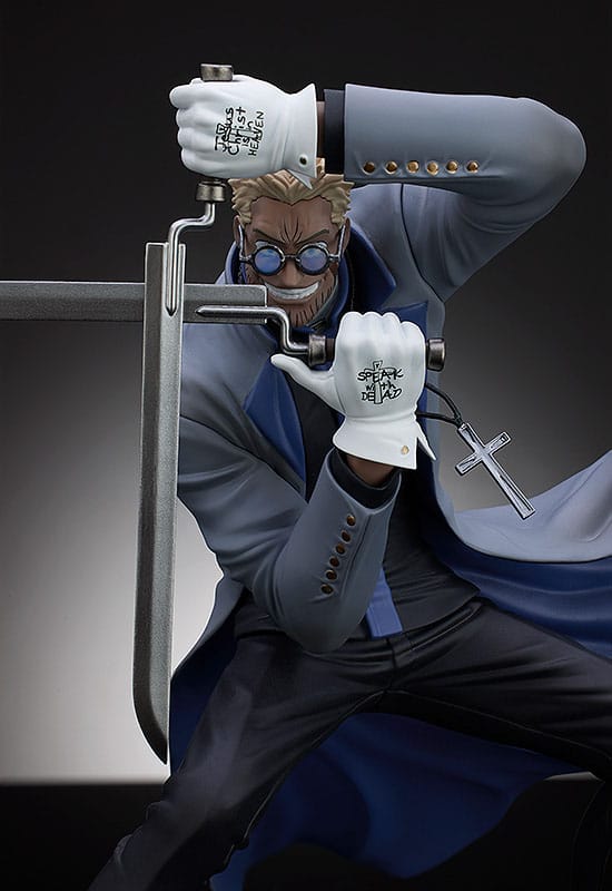 Figura Pop Up Parade L de Alexander Anderson (18,5 cm) de Hellsing OVA, disponible en Minami Shop. Figura de anime con detalles precisos y una postura dinámica que refleja la intensidad del paladín de Iscariote.