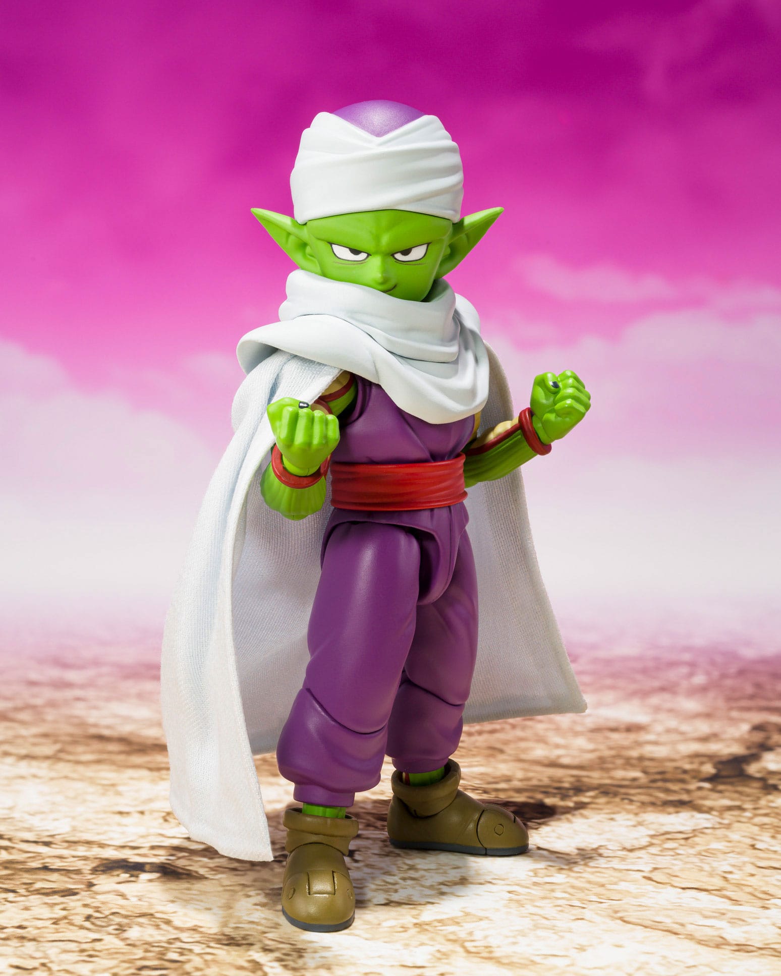 "Figura S.H. Figuarts de Piccolo (Mini) -Daima- de 8,5 cm en Minami Shop, con accesorios intercambiables."