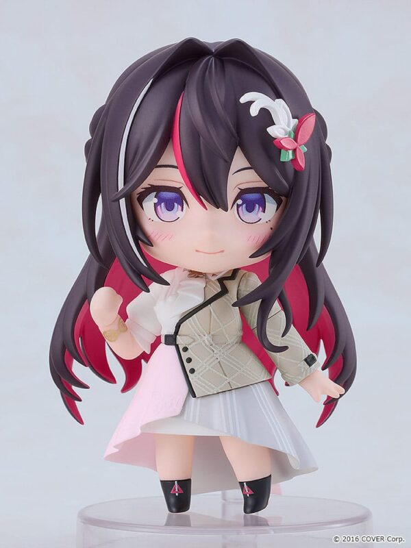 Figura Nendoroid Azki de "Hololive Production" (10 cm), con accesorios, micrófono y múltiples expresiones para recrear diversas escenas.