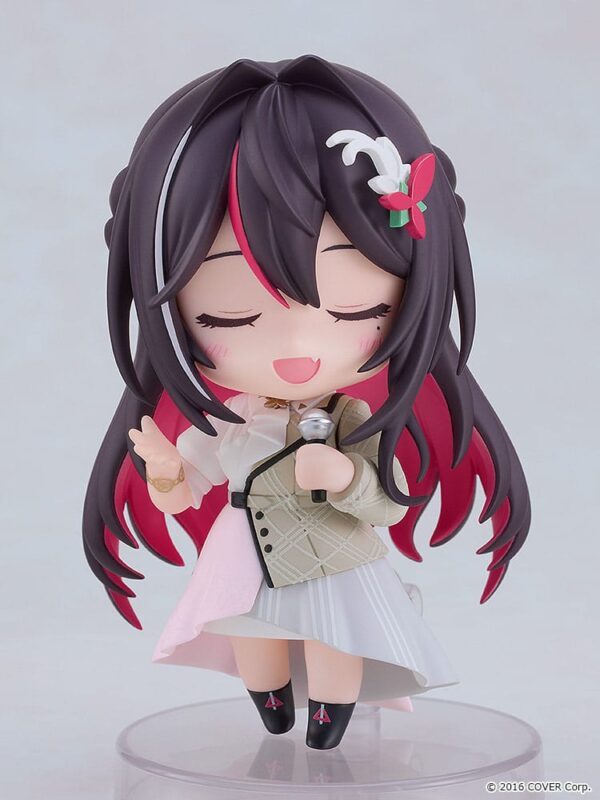 Figura Nendoroid Azki de "Hololive Production" (10 cm), con accesorios, micrófono y múltiples expresiones para recrear diversas escenas.