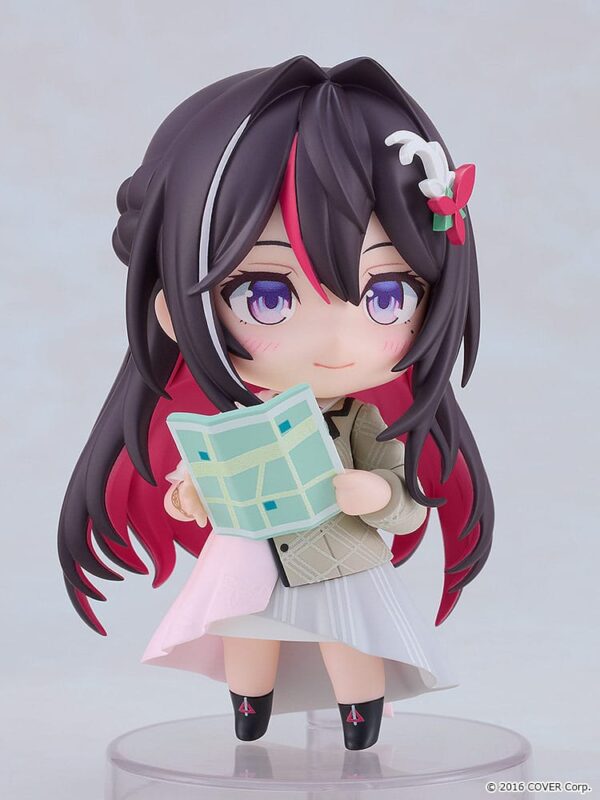 Figura Nendoroid Azki de "Hololive Production" (10 cm), con accesorios, micrófono y múltiples expresiones para recrear diversas escenas.