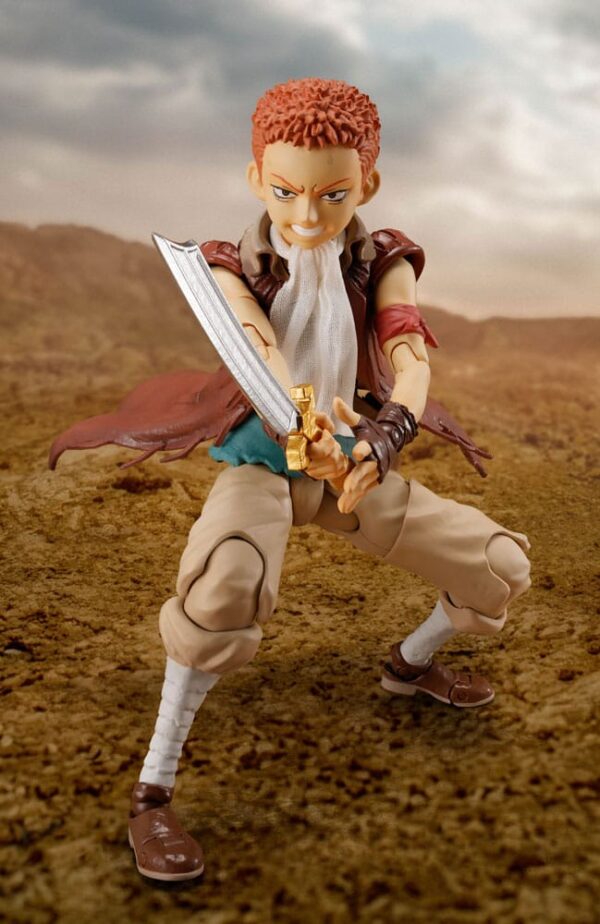 Figura S.H. Figuarts de Isidro 12,5 cm de Berserk en Minami Shop, con accesorios y partes intercambiables."