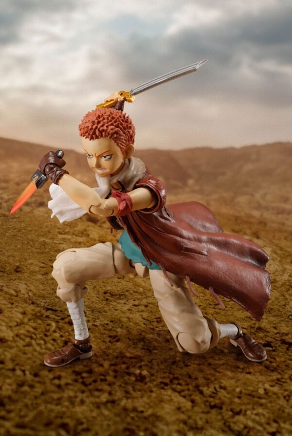 Figura S.H. Figuarts de Isidro 12,5 cm de Berserk en Minami Shop, con accesorios y partes intercambiables."