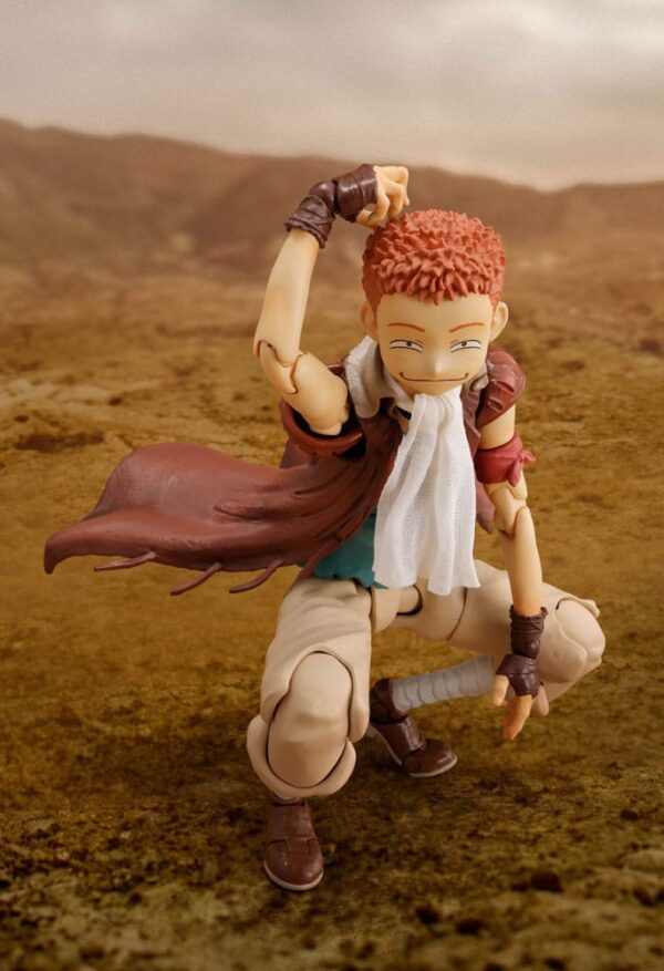 Figura S.H. Figuarts de Isidro 12,5 cm de Berserk en Minami Shop, con accesorios y partes intercambiables."