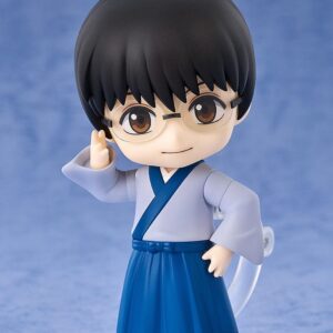 "Figura Nendoroid Shinpachi Shimura 10 cm de Gintama en Minami Shop, con accesorios intercambiables y gafas icónicas."