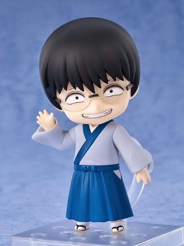 "Figura Nendoroid Shinpachi Shimura 10 cm de Gintama en Minami Shop, con accesorios intercambiables y gafas icónicas."