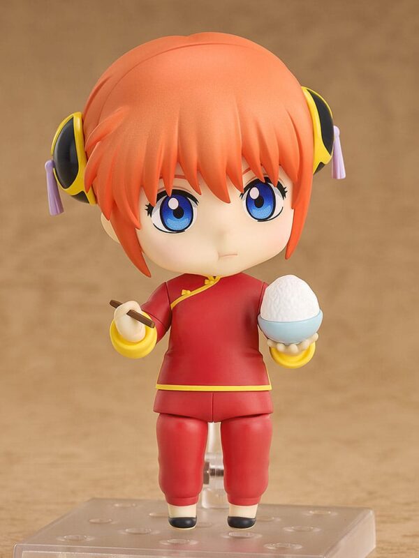 Figura Nendoroid Kagura 10 cm de Gintama en Minami Shop, con sombrilla y accesorios intercambiables."