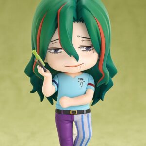 Figura Nendoroid Light Yusuke Makishima de Yowamushi Pedal (10 cm). Incluye teléfono móvil, uniforme ciclista detallado y cabello multicolor. minami shop