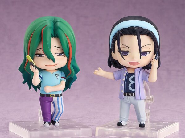 Figura Nendoroid Light Yusuke Makishima de Yowamushi Pedal (10 cm). Incluye teléfono móvil, uniforme ciclista detallado y cabello multicolor.