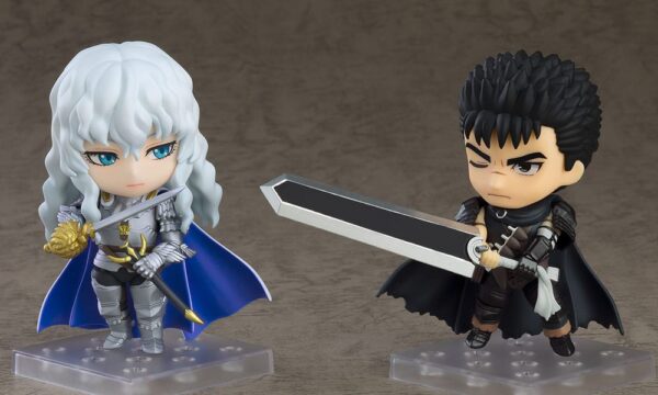 Berserk Figura Nendoroid Griffith 10 cm Figuras Berserk Figura articulada de la línea Nendoroid, tamaño aprox. 10 cm. Viene con accesorios en una caja con ventana. minami shop guts