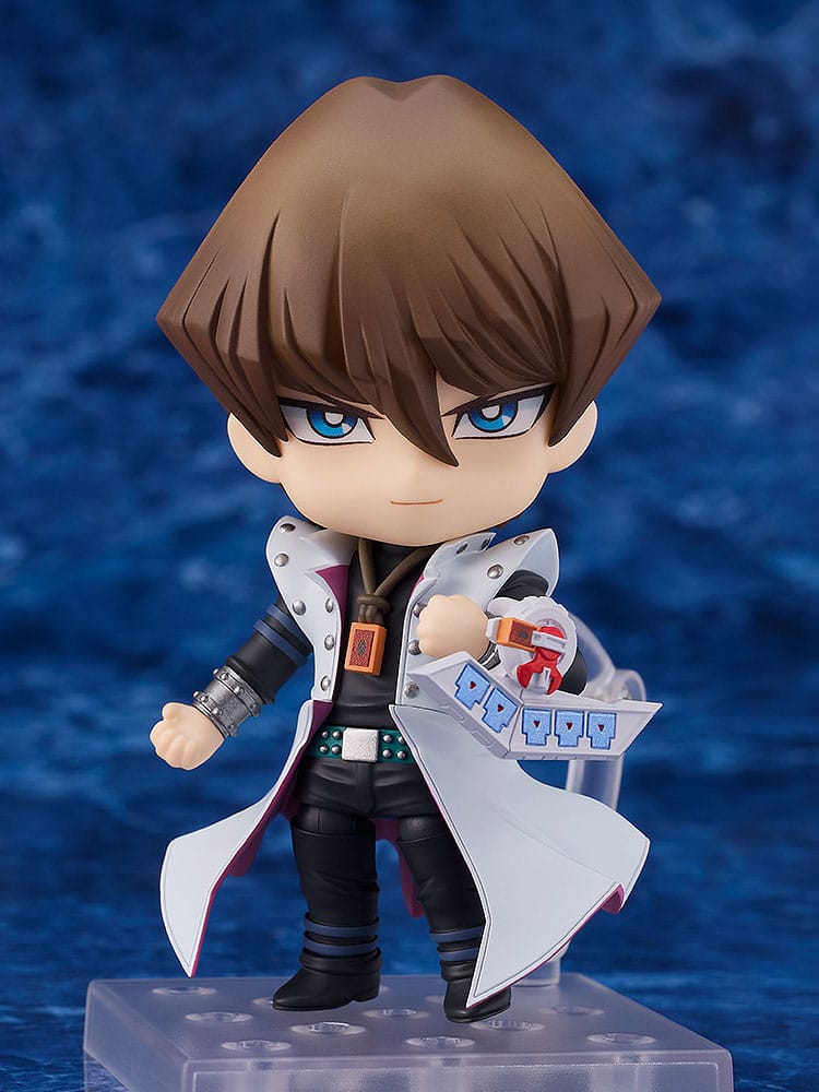 Figura Nendoroid Seto Kaiba 10 cm de Yu-Gi-Oh! en Minami Shop, con disco de duelo, cartas y accesorios intercambiables