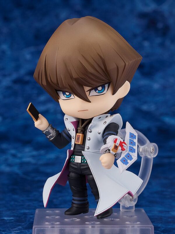 Figura Nendoroid Seto Kaiba 10 cm de Yu-Gi-Oh! en Minami Shop, con disco de duelo, cartas y accesorios intercambiables