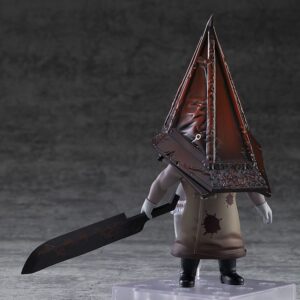 Figura Nendoroid de 10 cm de Red Pyramid Thing de Silent Hill 2, con gran cuchillo y piezas opcionales para poses aterradoras, perfecta para coleccionista. minami shop