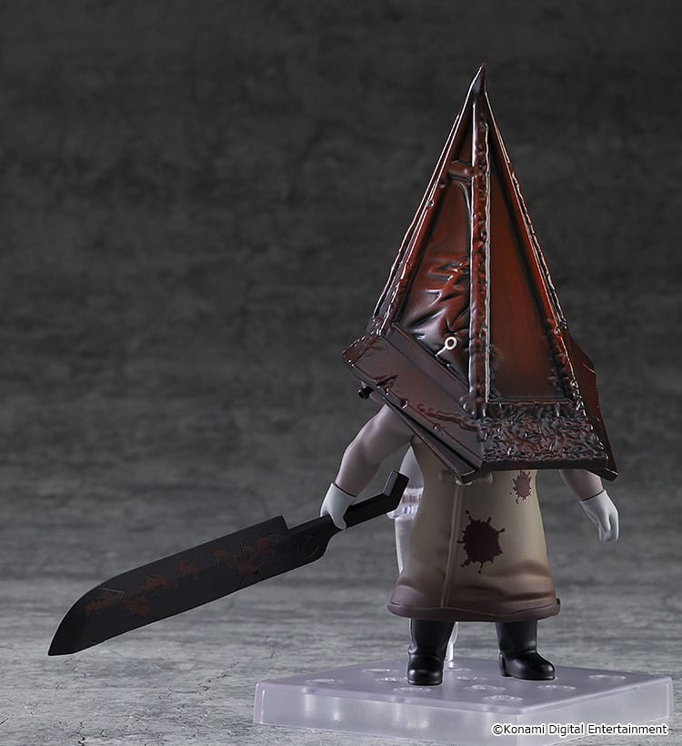 Figura Nendoroid de 10 cm de Red Pyramid Thing de Silent Hill 2, con gran cuchillo y piezas opcionales para poses aterradoras, perfecta para coleccionista. minami shop