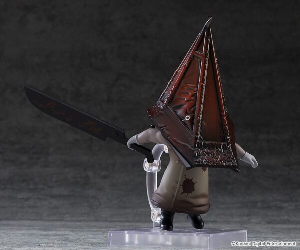 Figura Nendoroid de 10 cm de Red Pyramid Thing de Silent Hill 2, con gran cuchillo y piezas opcionales para poses aterradoras, perfecta para coleccionista. minami shop