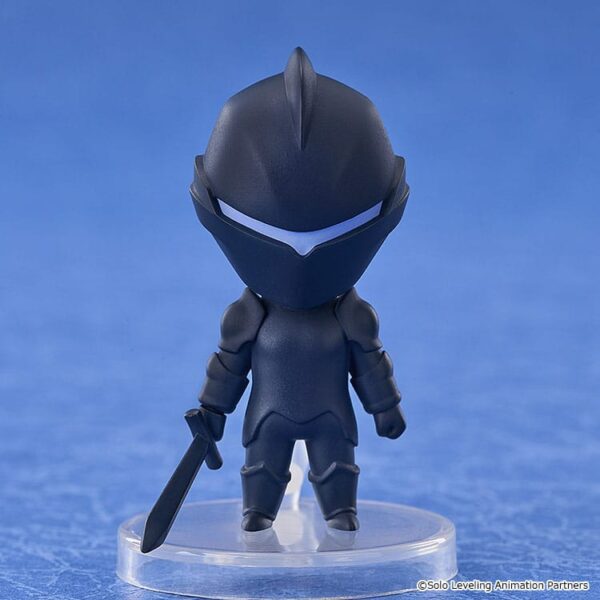 Figura Nendoroid de Sung Jinwoo de 10 cm, basada en Solo Leveling, con espadas de sombras y expresiones intercambiables.