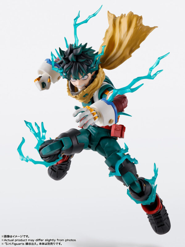 Set de piezas opcionales para figuras de Izuku Midoriya y Katsuki Bakugo S.H. Figuarts de Tamashii Nations, disponible en Minami Shop. Incluye manos, efectos y equipo Strafe Panzer.