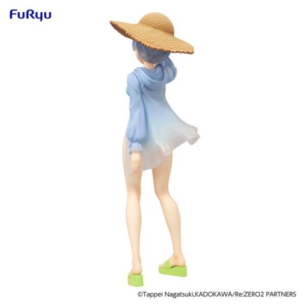 Figura de Rem Summer Vacation Ver. de 21 cm de Re. Incluye traje de baño veraniego y base para exposición. Fabricada en PVC por SEGA.