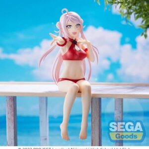 Figura de Lanzhu Zhong de 14 cm de Nijigasaki High School Idol Club, elaborada en PVC por Sega y Bandai, perfecta para coleccionistas y amantes del anime.