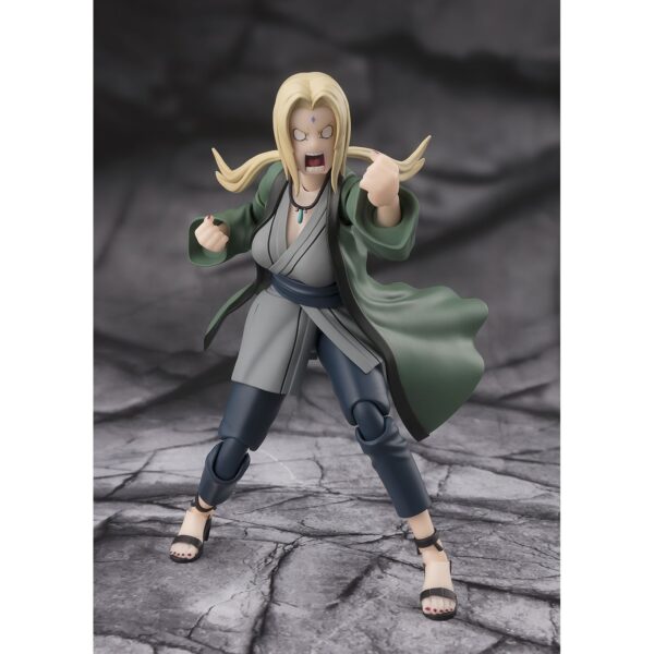 Figura Collectors Shop de Tsunade The Legendary Medical Ninja Version de Naruto Shippuden, de 14 cm, con accesorios intercambiables y cabeza alternativa.