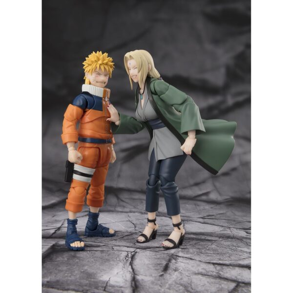 Figura Collectors Shop de Tsunade The Legendary Medical Ninja Version de Naruto Shippuden, de 14 cm, con accesorios intercambiables y cabeza alternativa.