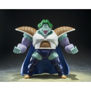 Figura Collectors Shop de Zarbon True Power Version de Dragon Ball Z, de 16 cm, con manos, placas faciales y cabello intercambiables.