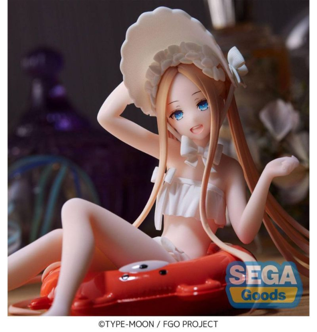 Figura de Abigail Williams (Summer) de Fate/Grand Order de 9 cm con base, versión SPM de Sega y Jaia.