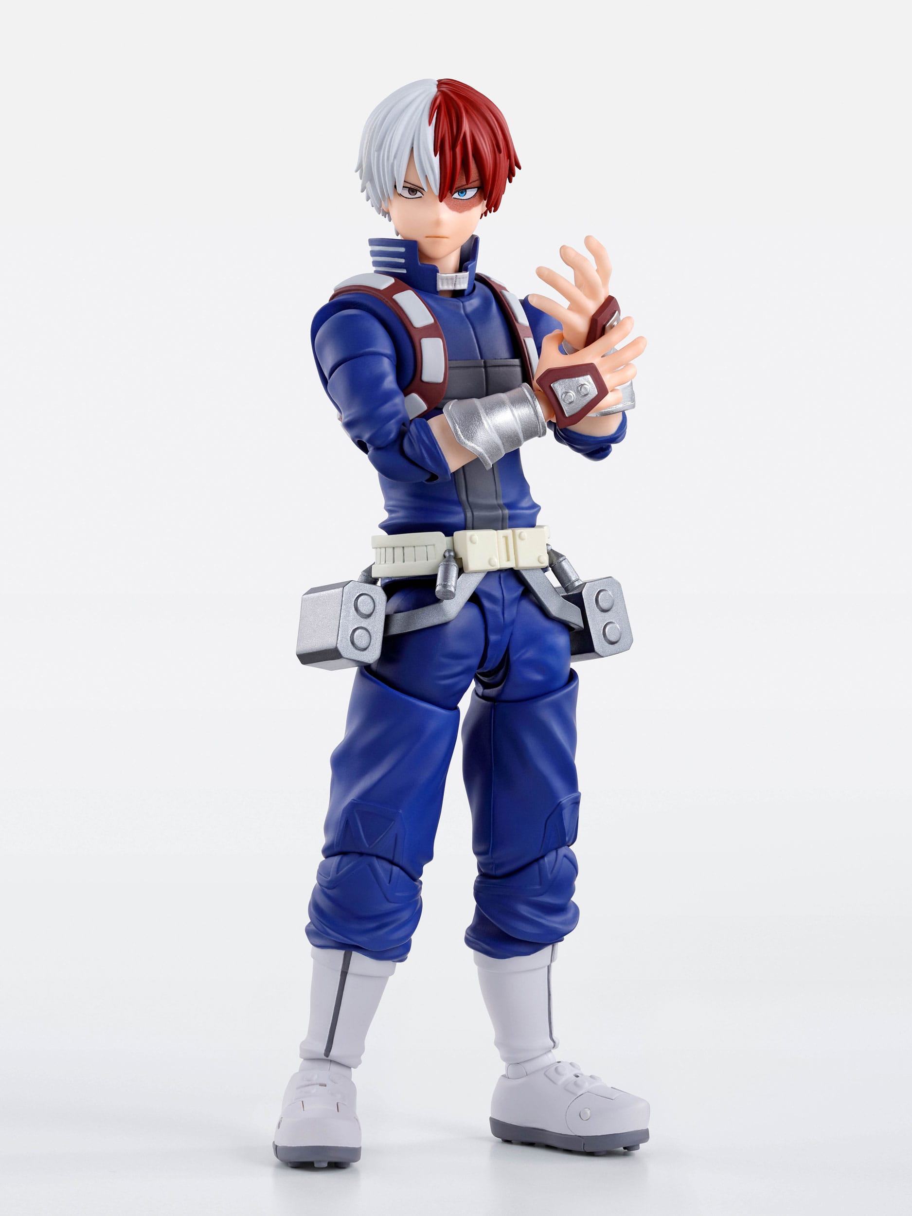 Figura de Shoto Todoroki de 15 cm basada en My Hero Academia, colección S.H. Figuarts de Tamashii Nations. Incluye efectos y accesorios.