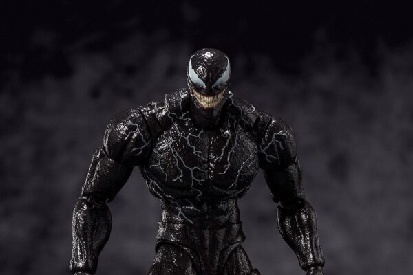 Figura de Venom (19 cm) basada en "Venom: The Last Dance" (2024), colección S.H. Figuarts de Tamashii Nations con accesorios y detalles impresionantes