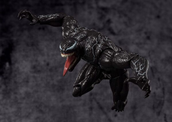 Figura de Venom (19 cm) basada en "Venom: The Last Dance" (2024), colección S.H. Figuarts de Tamashii Nations con accesorios y detalles impresionantes